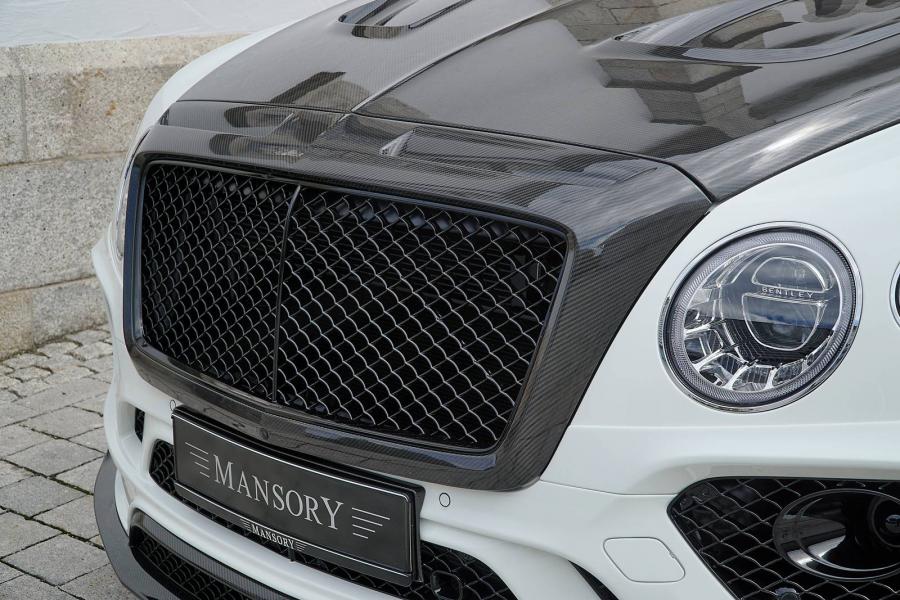 Детали экстерьера Bentley Bentayga in White by Mansory 2016 года  (фото 4 из 6)
